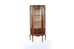 Louis XV Style Bronze Mounted Display Cabinet