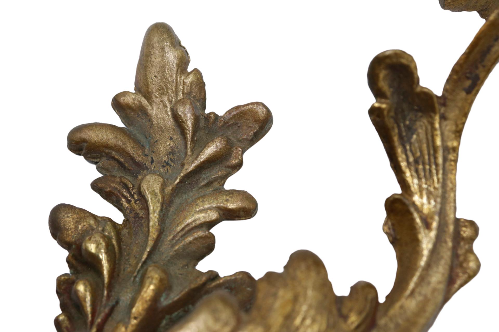 Louis XV Style Bronze Sconces, a Pair 1