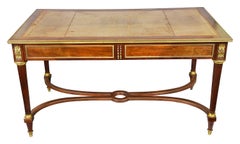 Louis XV style bureau plat, 19th Century