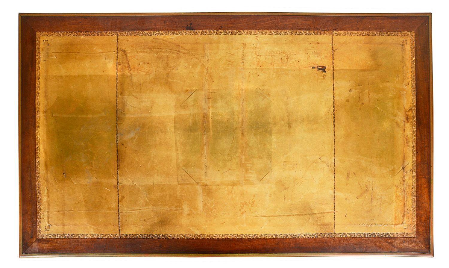 XIX secolo Louis XV style bureau plat, 19th Century in vendita