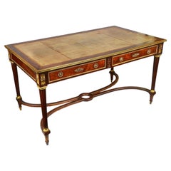 Louis XV style bureau plat, 19th Century