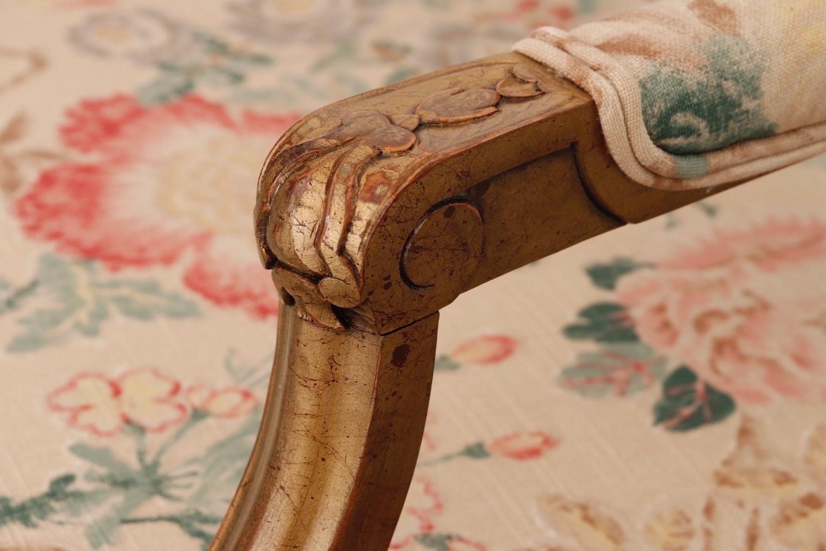 Louis XV Style Caned Chair 2