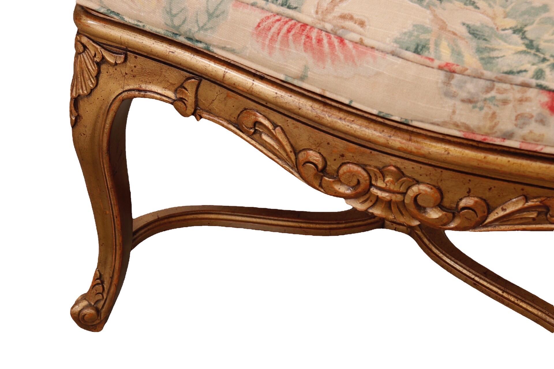 Louis XV Style Caned Chair 3