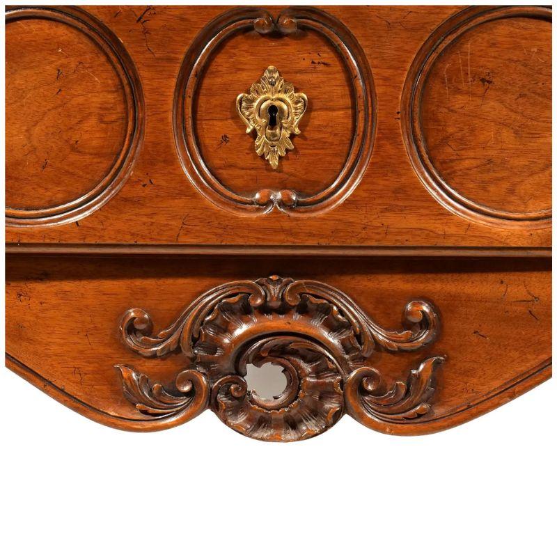 Louis XV Style Carved Commode with Brass Fittings In Good Condition For Sale In Locust Valley, NY