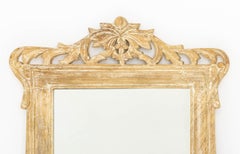 Louis XV Style Carved Wood Framed Mirror