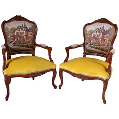 Vintage Louis XV Style Chair '2-Chair Set', 20th Century