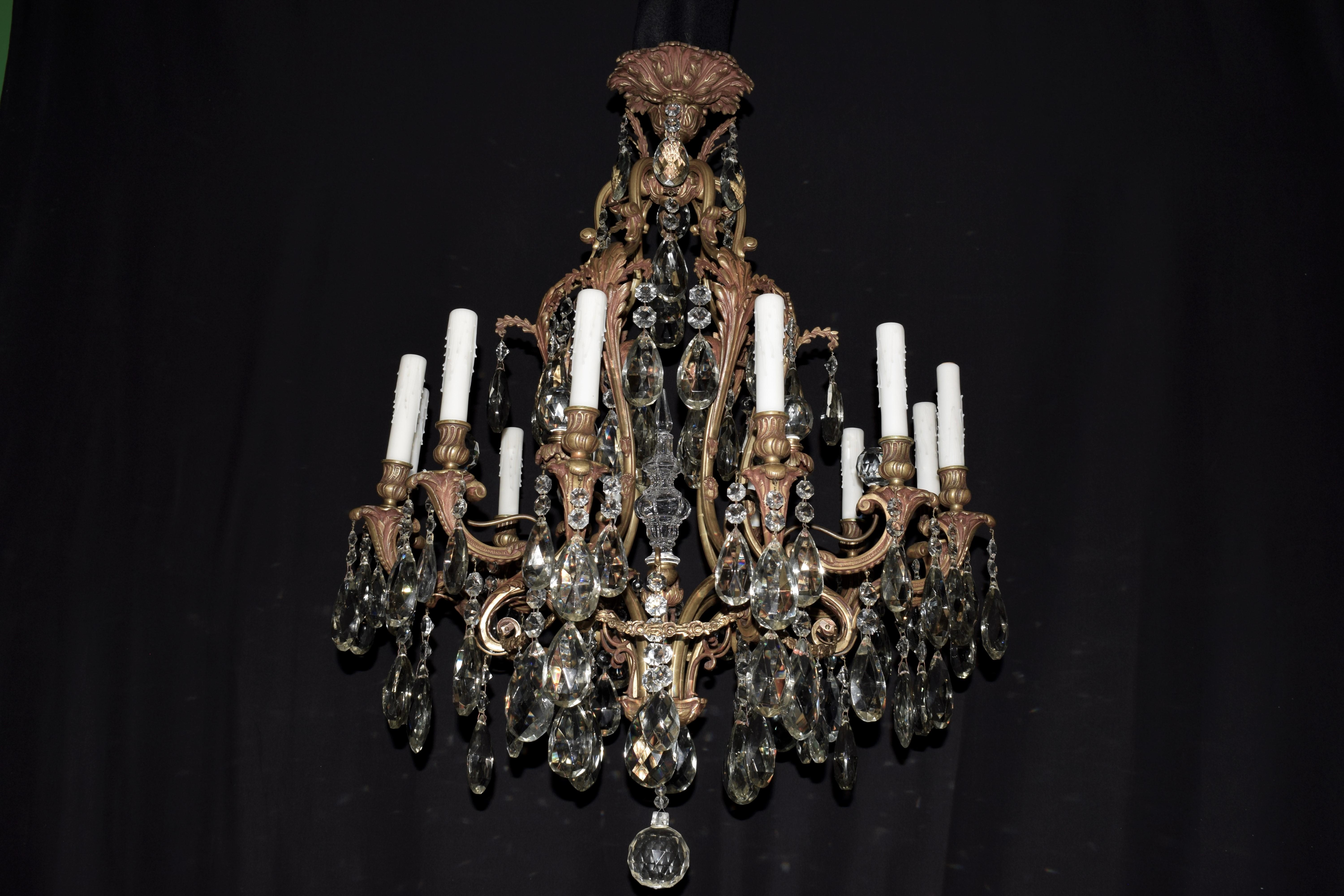 Louis XV Style Chandelier For Sale 2