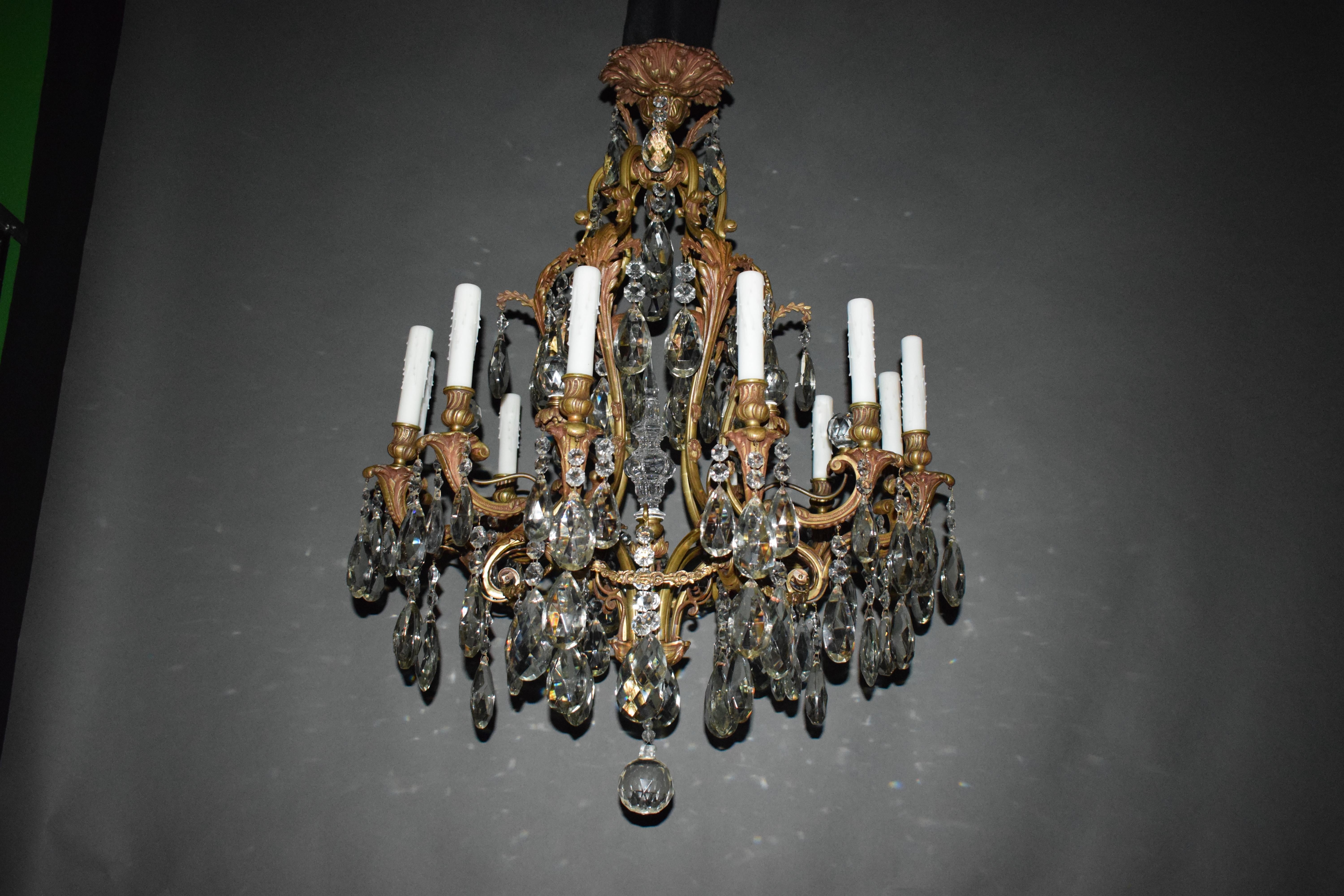 Louis XV Style Chandelier For Sale 6