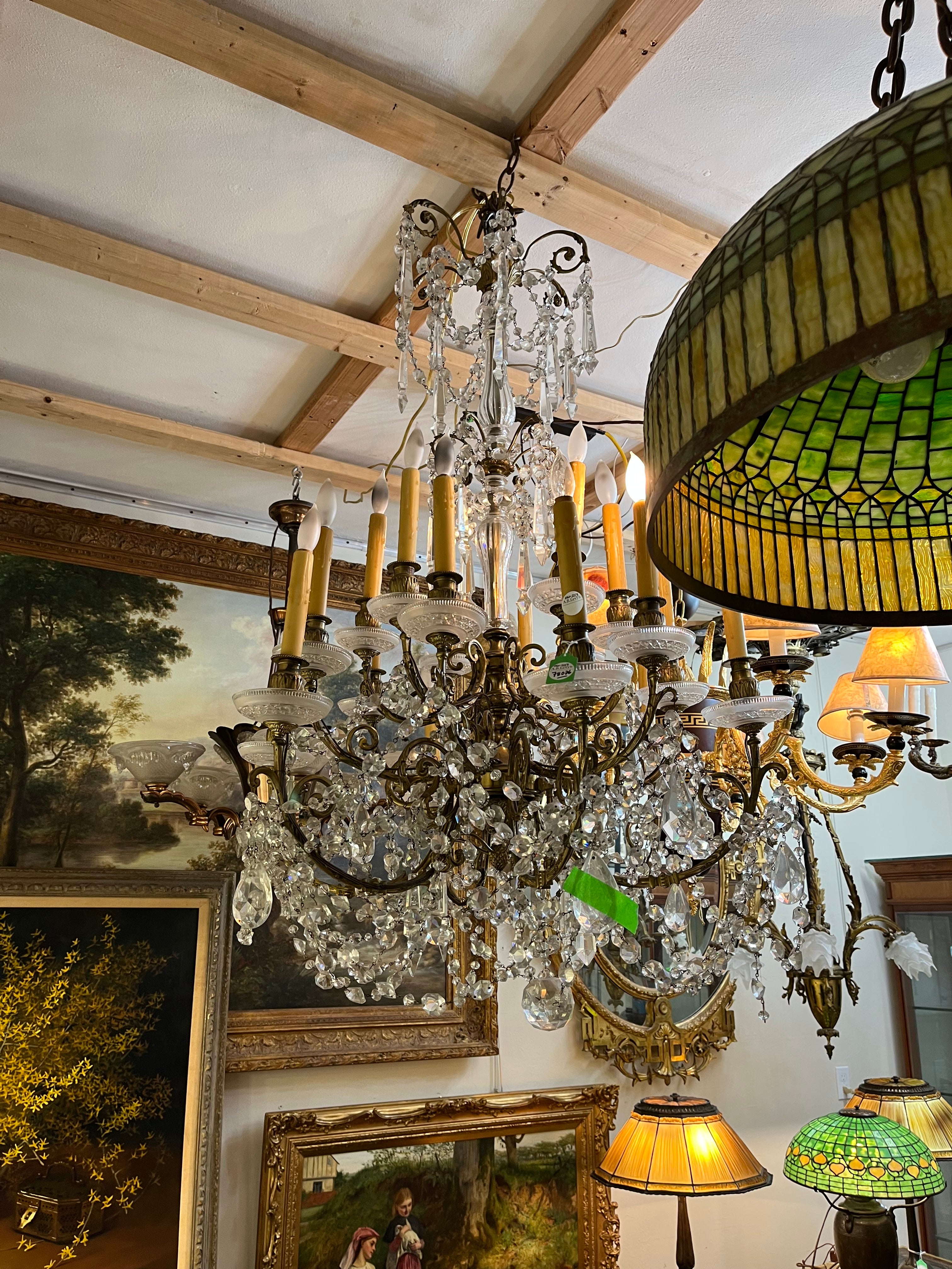 French Louis XV Style Chandelier For Sale