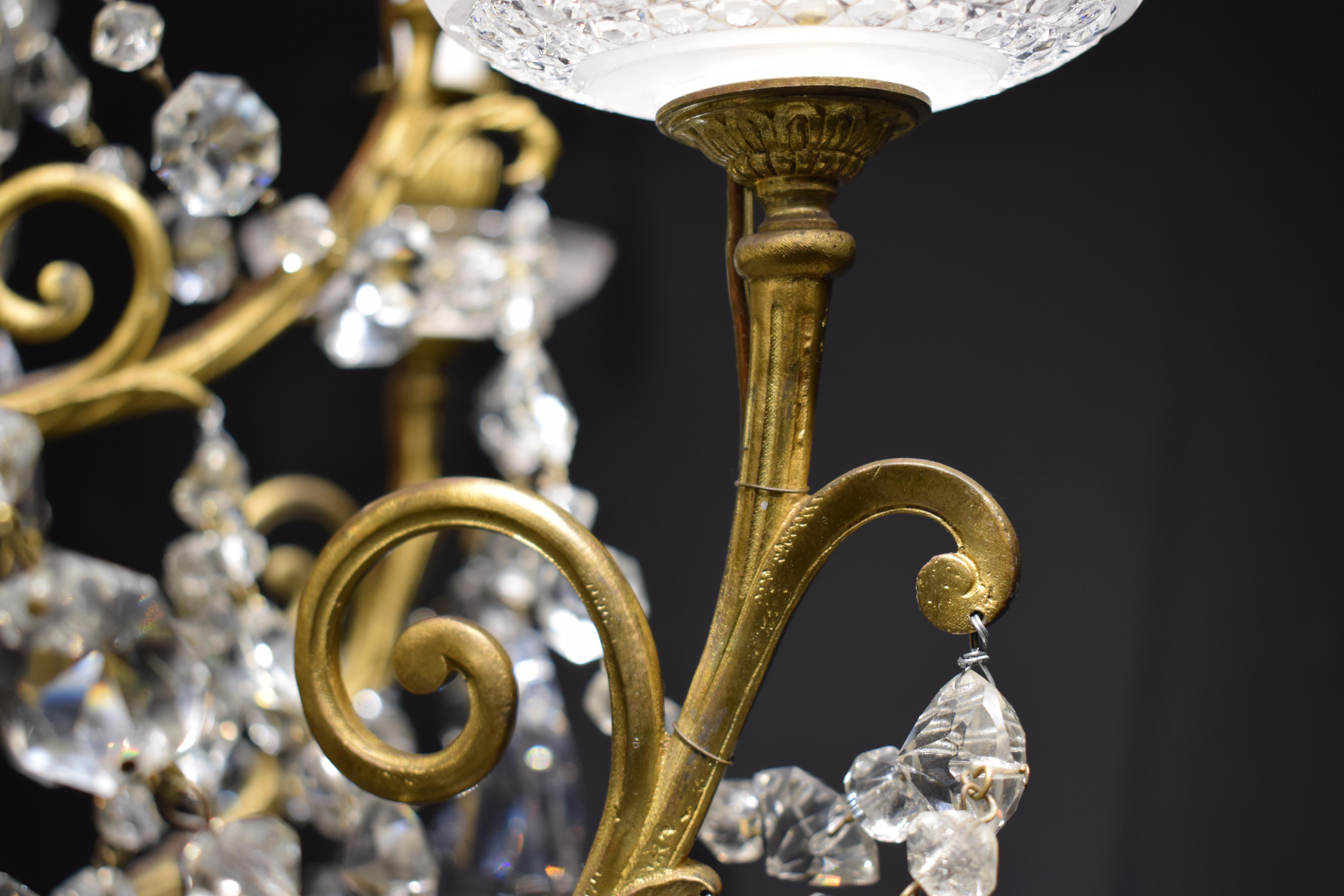 Louis XV Style Chandelier In Good Condition For Sale In Atlanta, GA