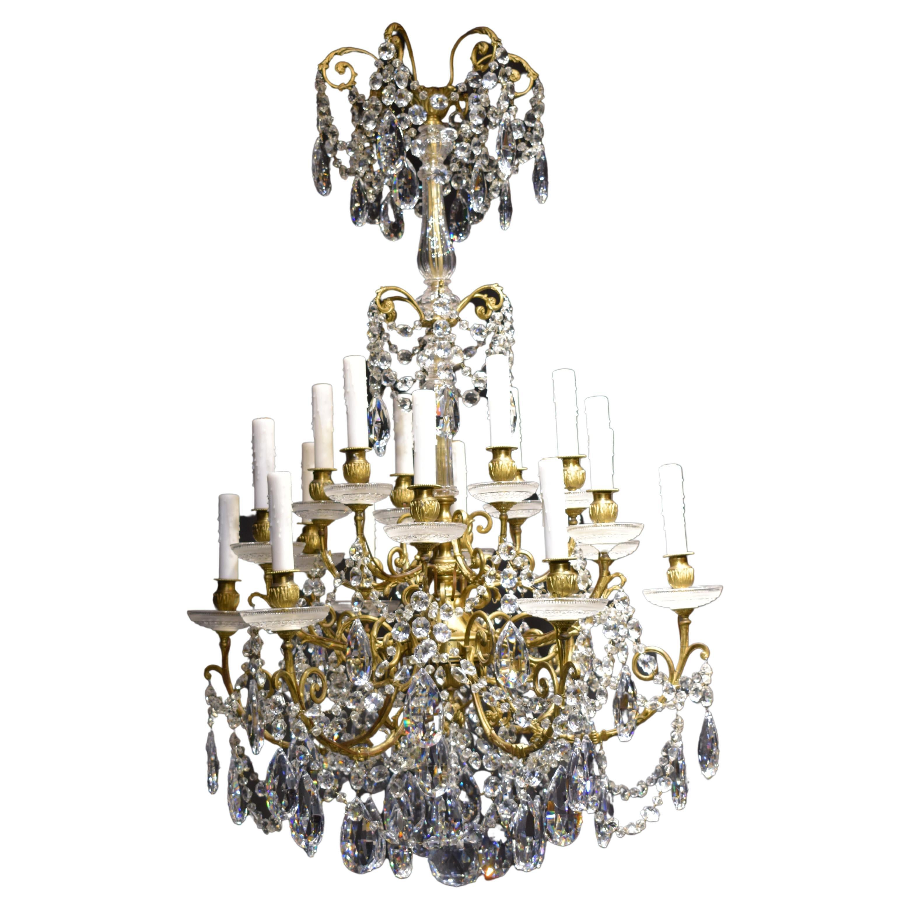 Louis XV Style Chandelier For Sale