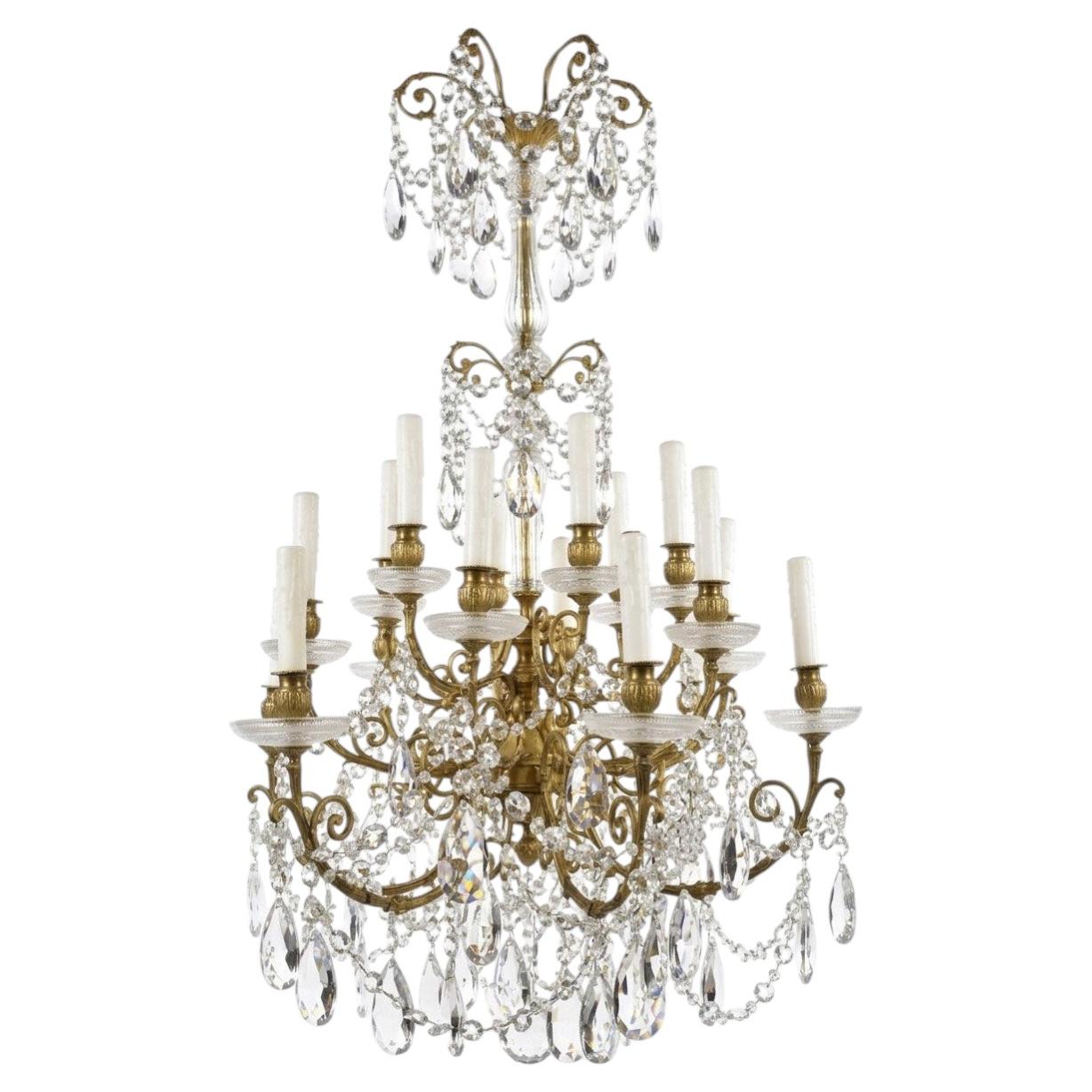 Louis XV Style Chandelier For Sale