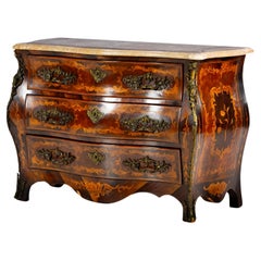 LOUIS XV STYLE CHEST OF DRAWERS  French, 19th Century