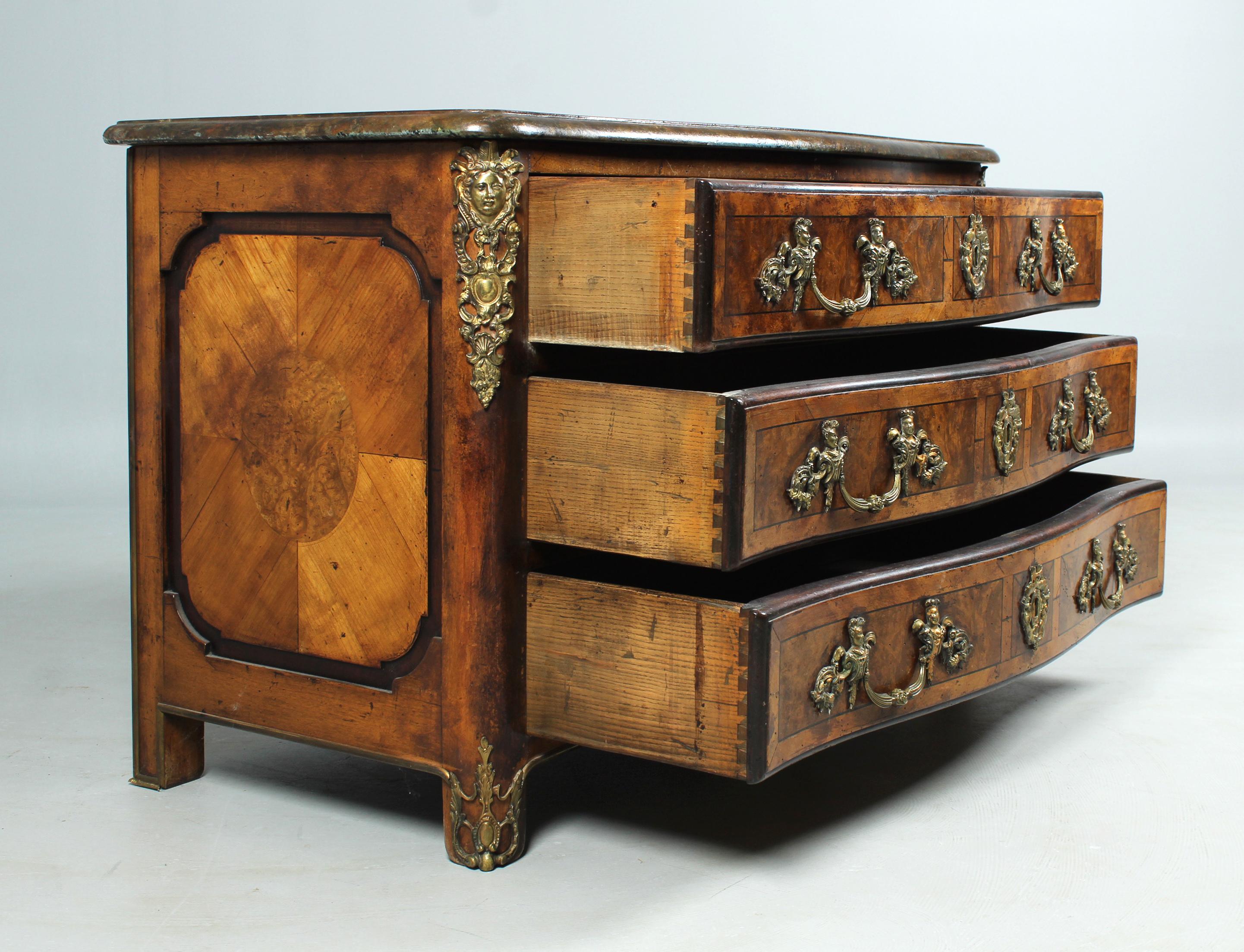 Louis XV Style Chest Of Drawers, Original Condition, France, Early 20th Century 6
