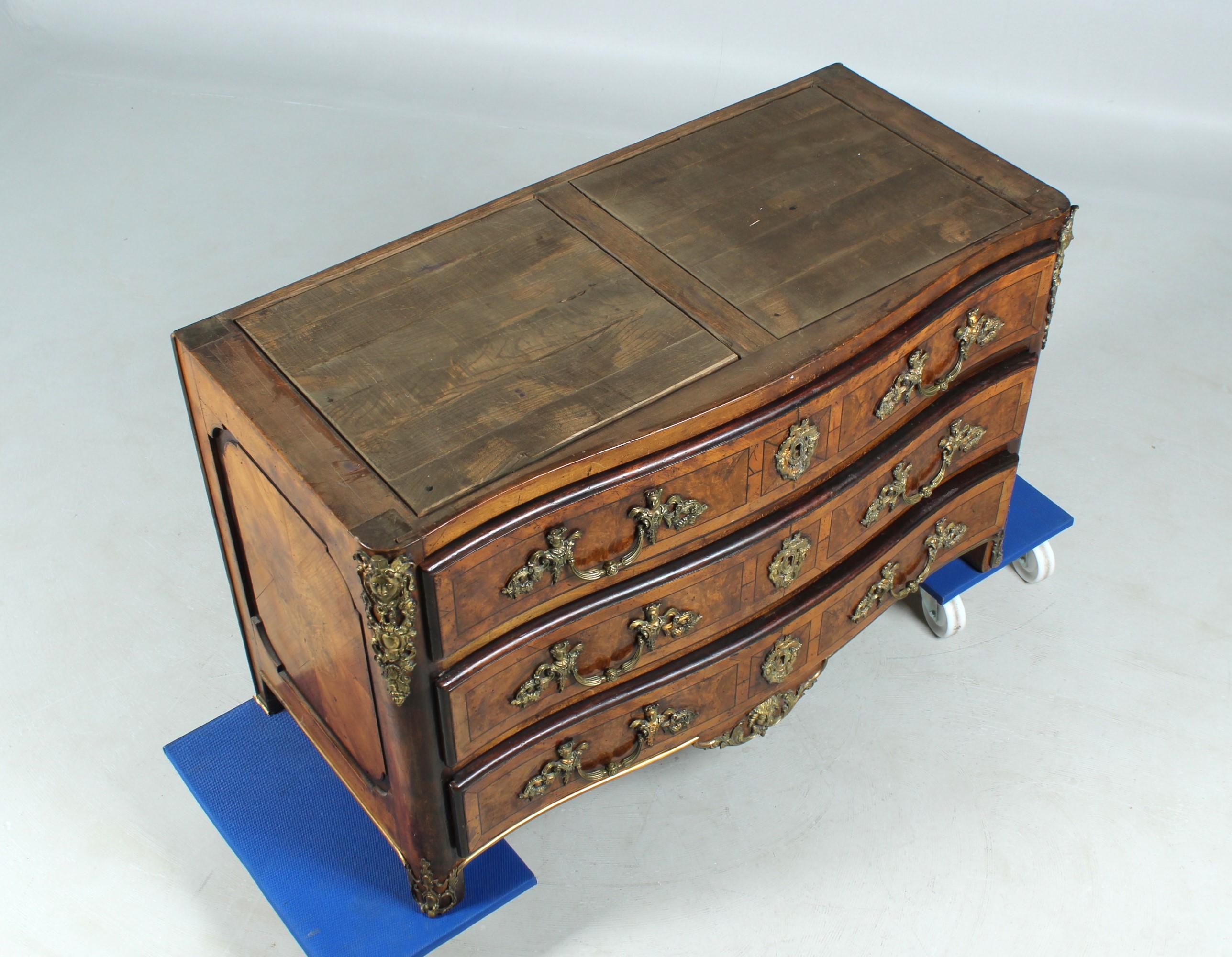 Louis XV Style Chest Of Drawers, Original Condition, France, Early 20th Century 12