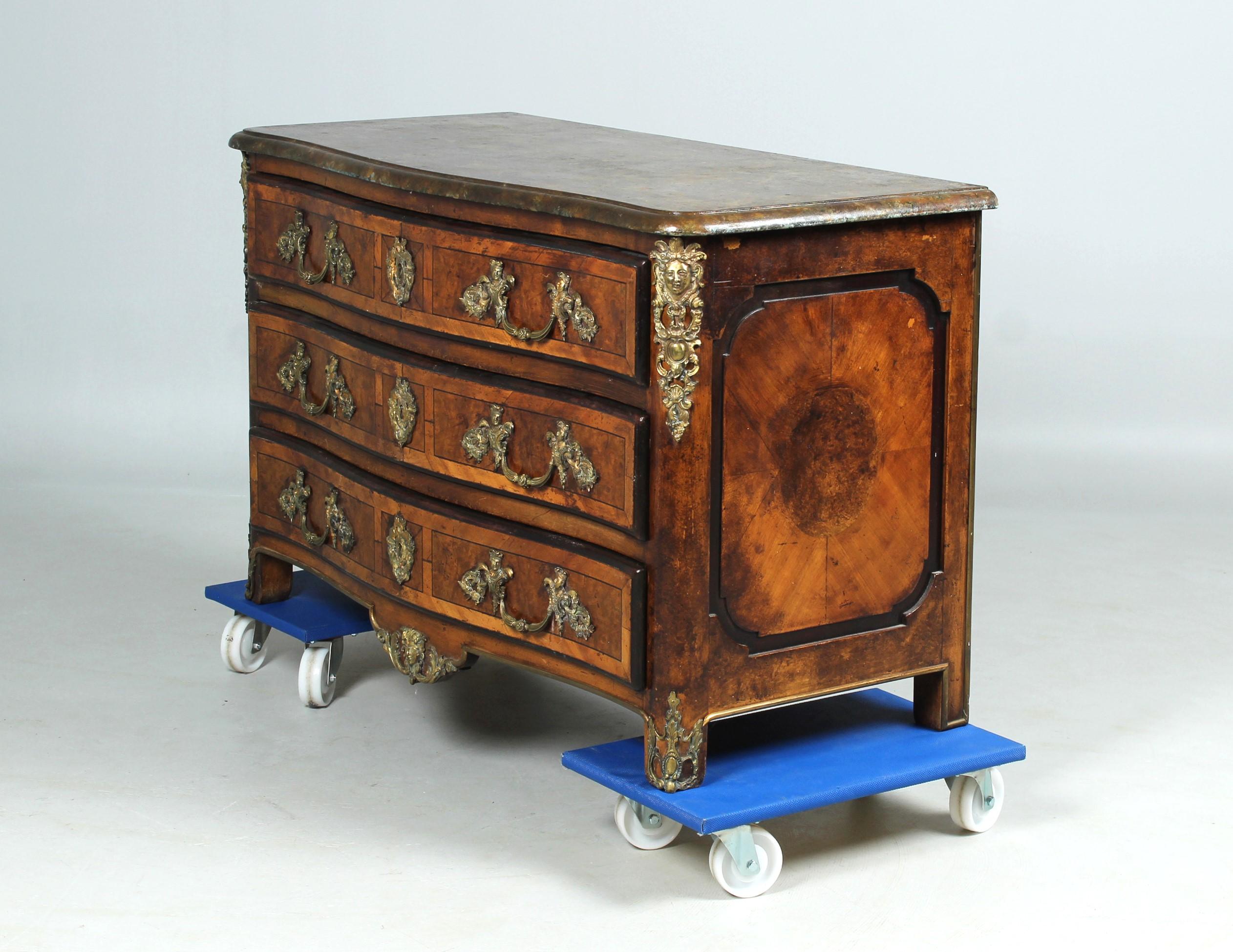 French Louis XV Style Chest Of Drawers, Original Condition, France, Early 20th Century