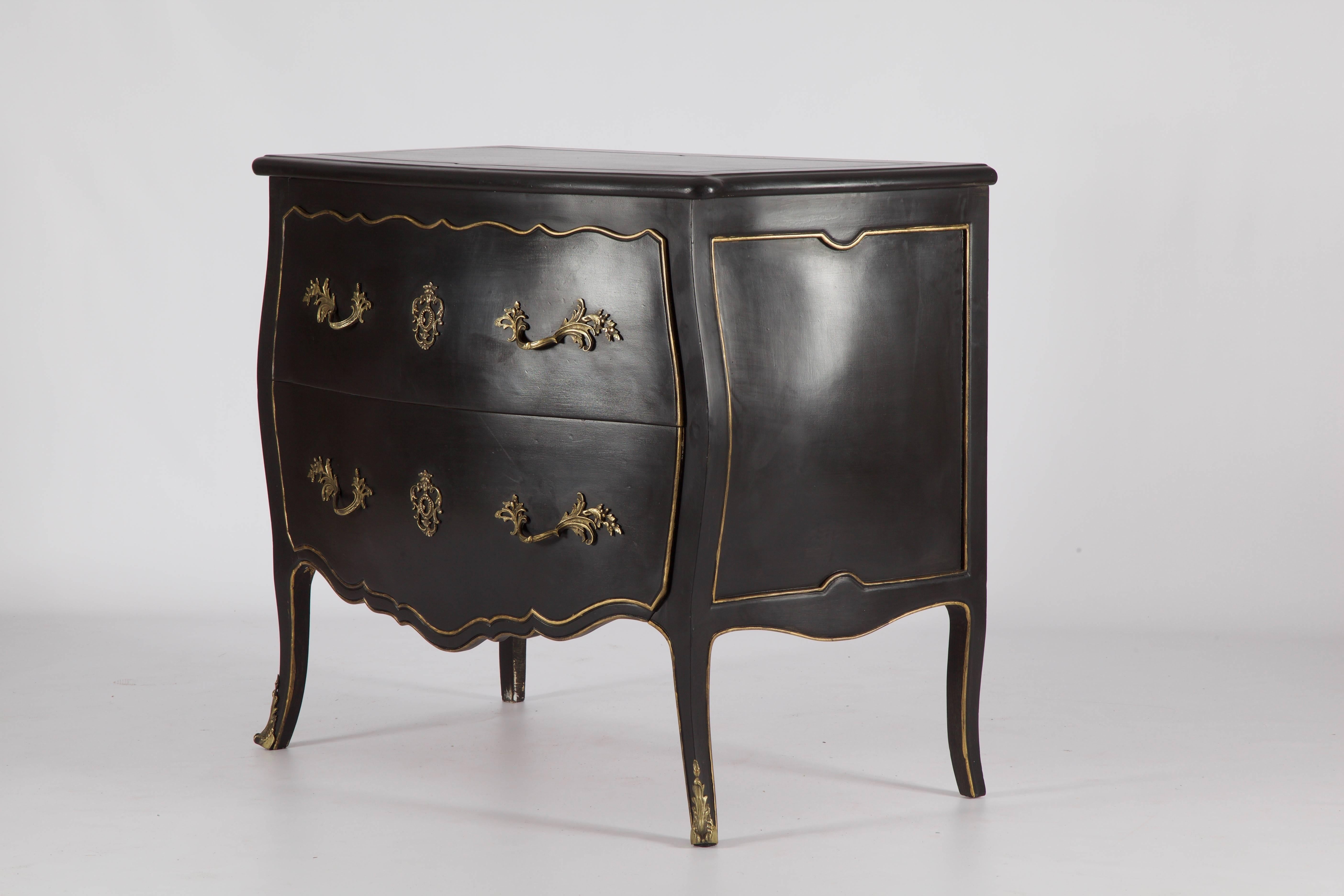 Hand-Carved Louis XV Style Commode
