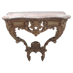 French Regence' Style Wall Mount Console