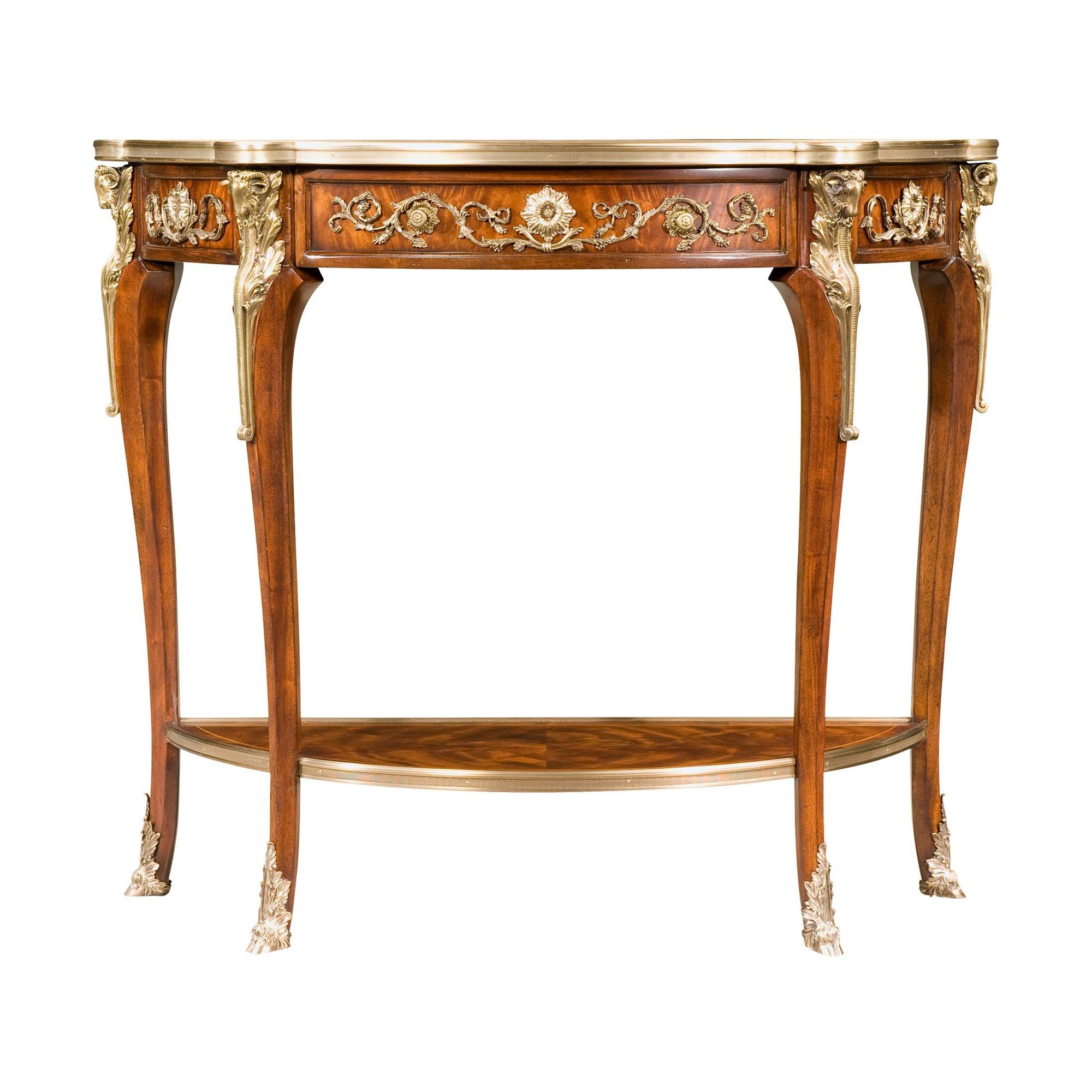 Louis XV Style Console Table In New Condition In Westwood, NJ