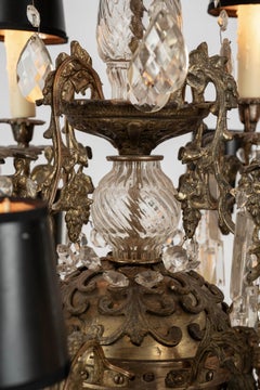 Louis XV Style Crystal Chandelier