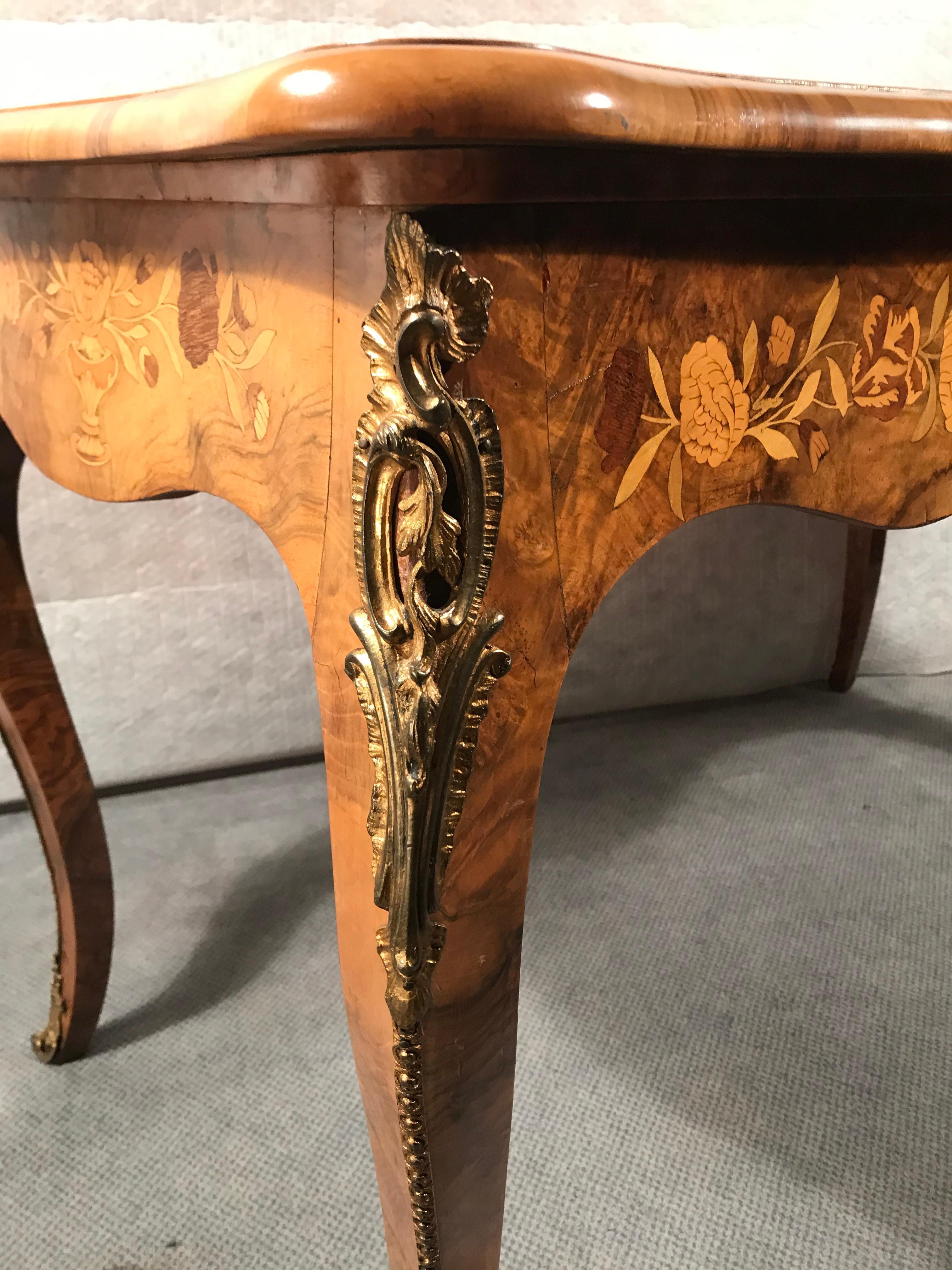 Late 19th Century Louis XV Style Desk, France, End of the 19th Century