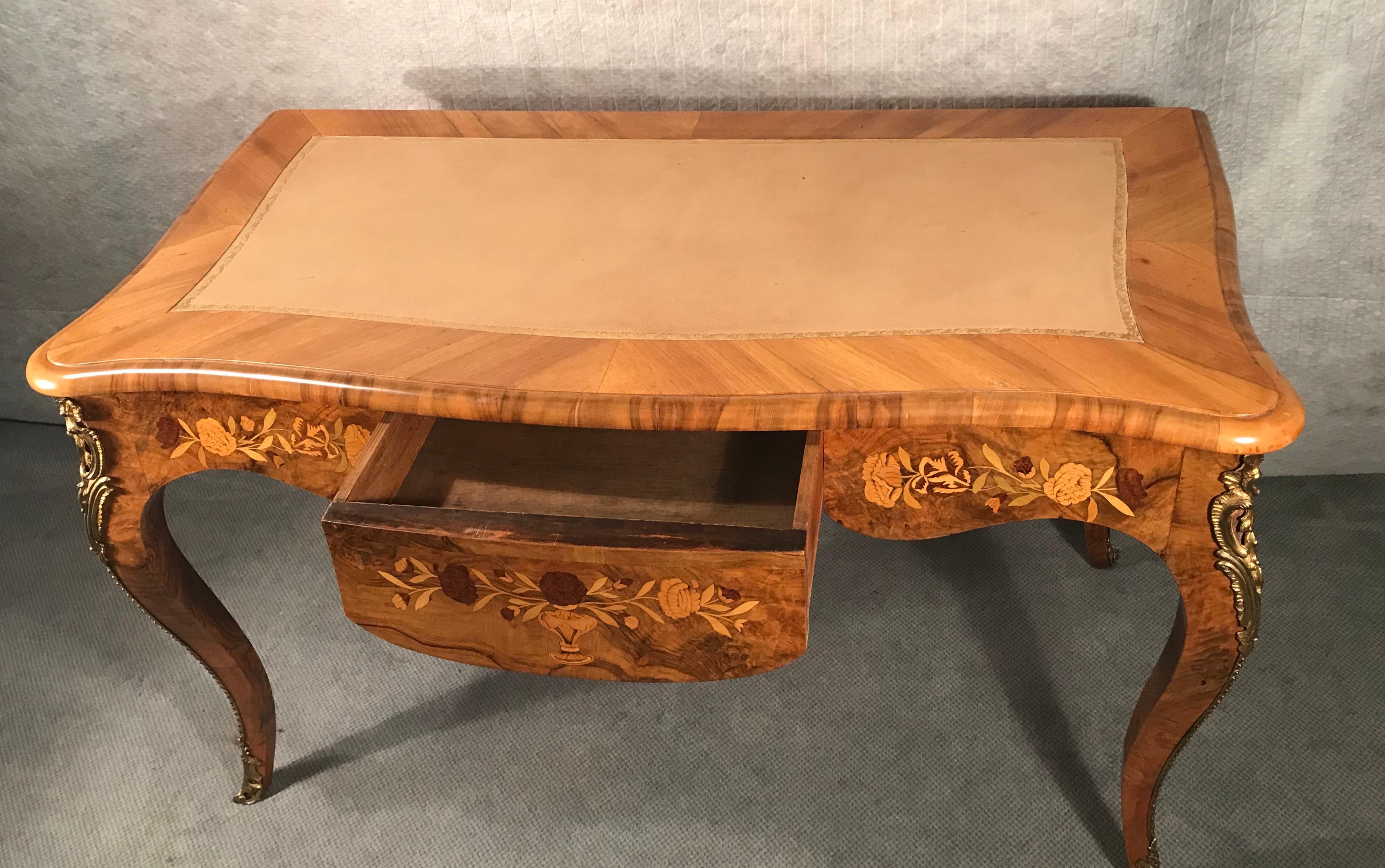 Louis XV Style Desk, France, End of the 19th Century 2
