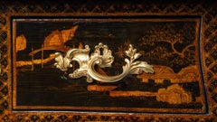 Louis XV Style Desk in Chinese Lacquer