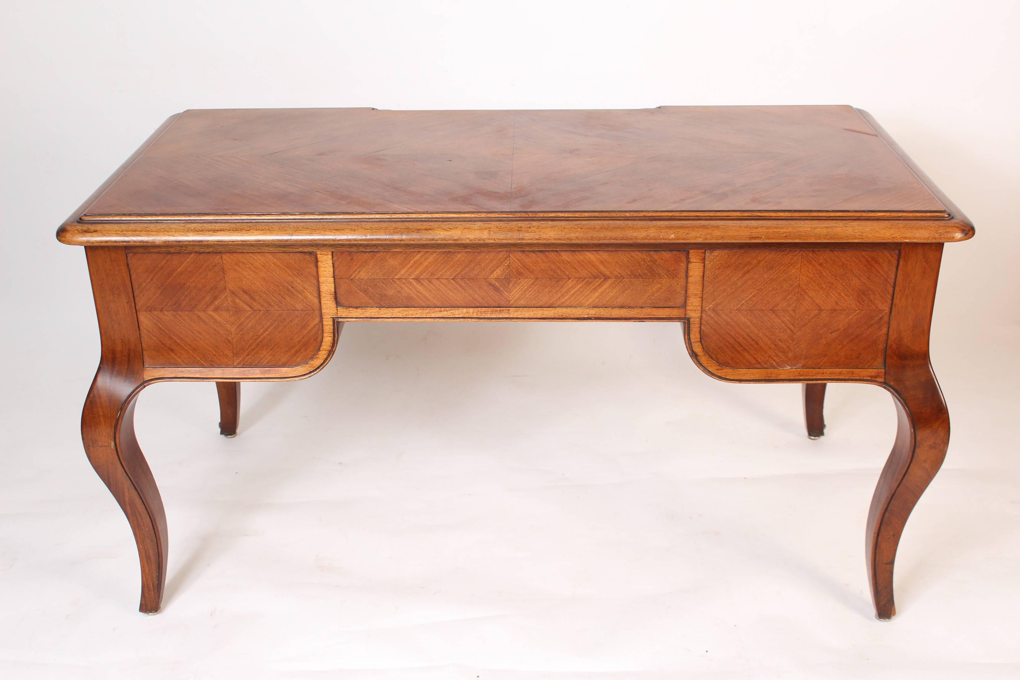 Louis XV Style Desk with Bronze Mounts In Good Condition In Laguna Beach, CA