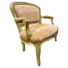 Louis XV Style Diminutive Settee, Loveseat, Painted, French