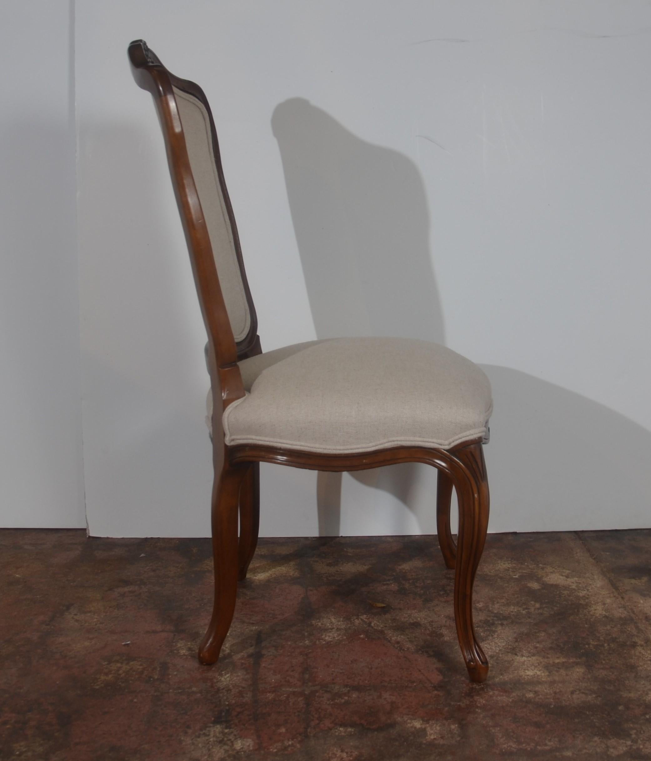 Louis XV Style Dining Chairs by Kindel Set of 6 In Good Condition In Pomona, CA