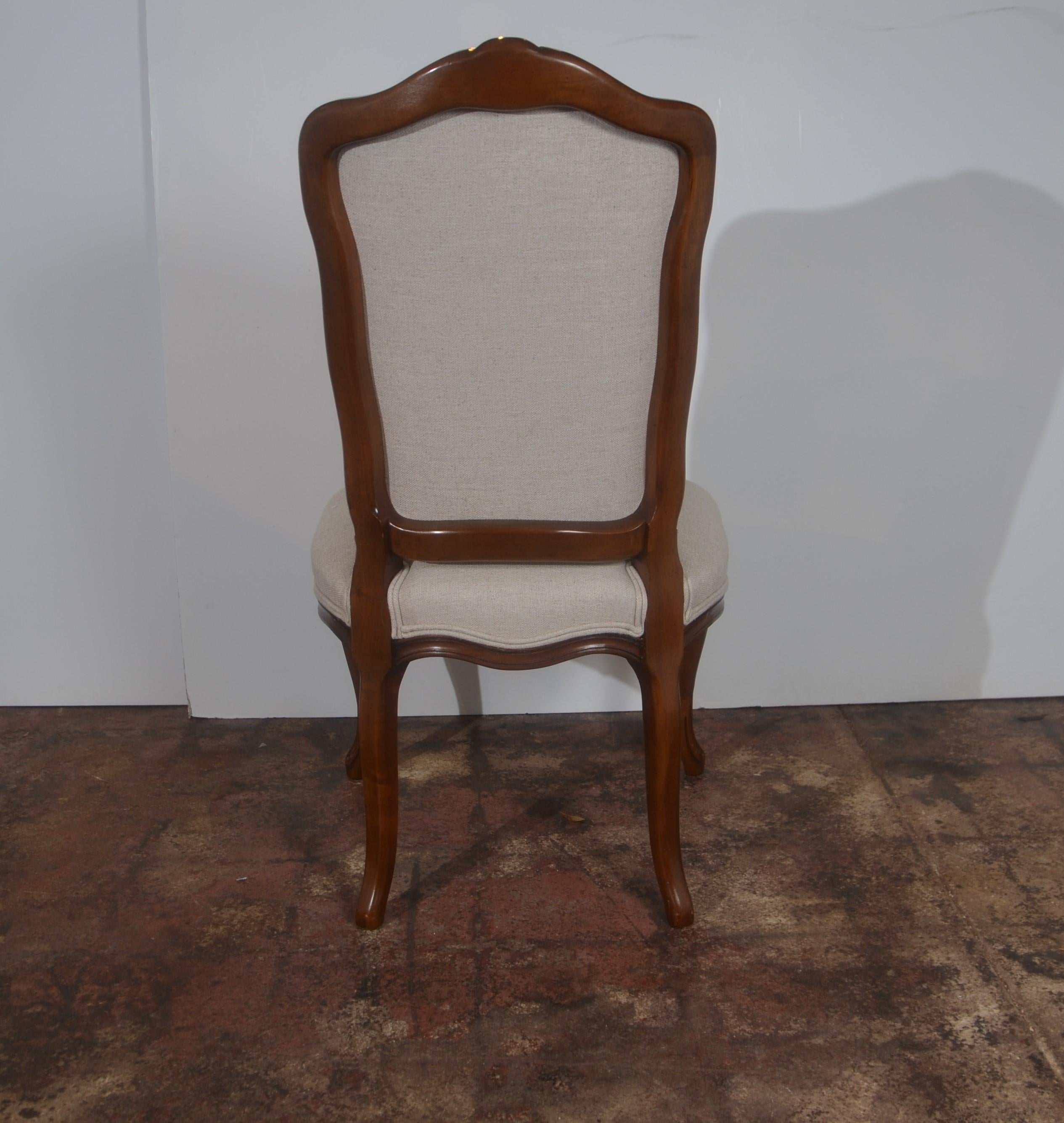 Mahogany Louis XV Style Dining Chairs by Kindel Set of 6