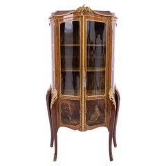 Louis XV style display cabinet, France, 19th century.