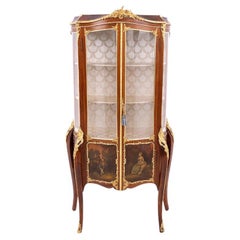 Louis XV style display cabinet, France, mid-19th century.