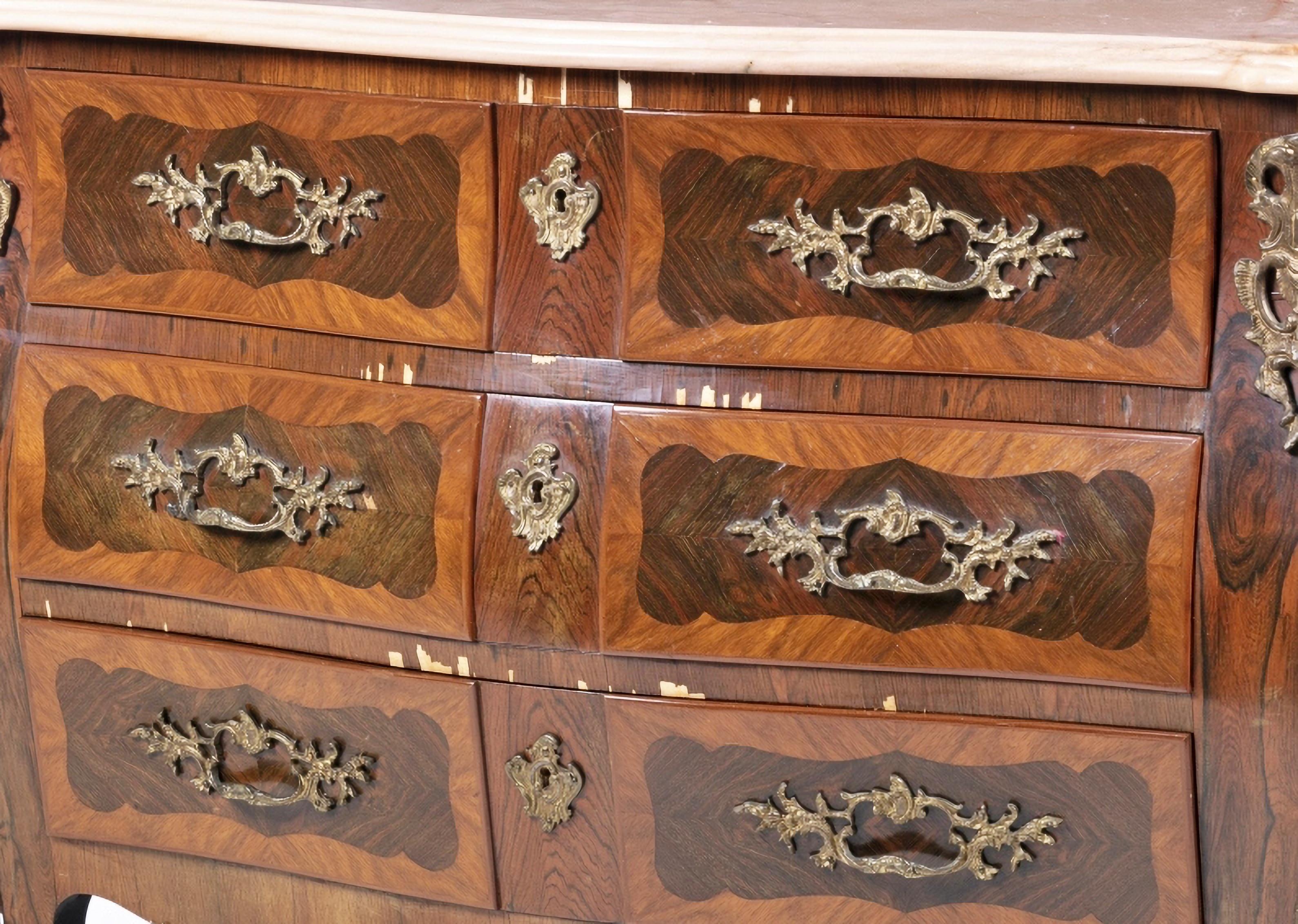 Baroque Louis XV Style Dresser Early 20th Century Super Price