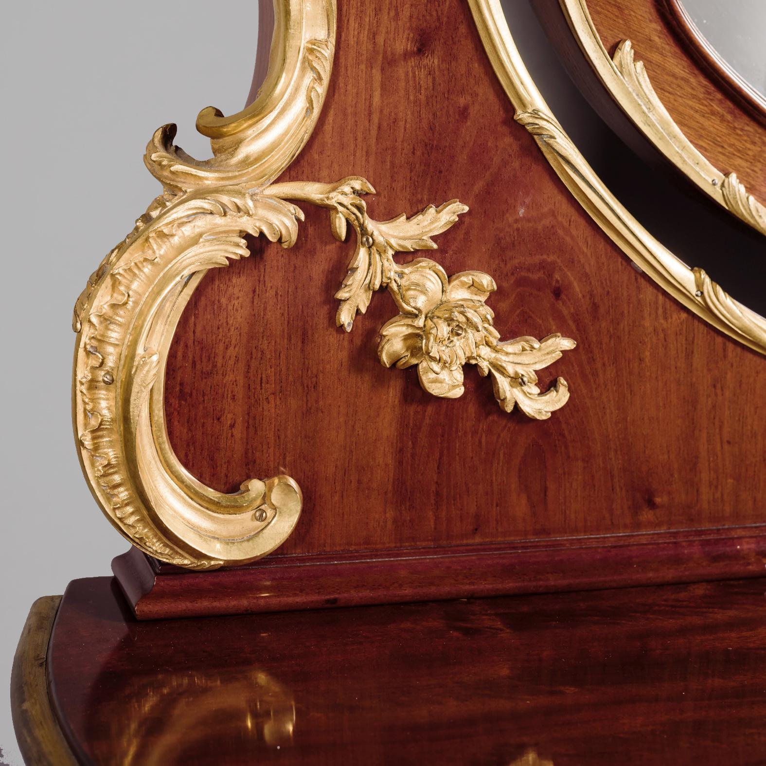 Bronze Louis XV Style Dressing Table Attributed to François Linke. French, circa 1910 For Sale