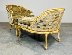 Louis XV Style Duchesse Brisee Chaise Lounge