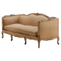 Louis XV style even arm sofa C 1910
