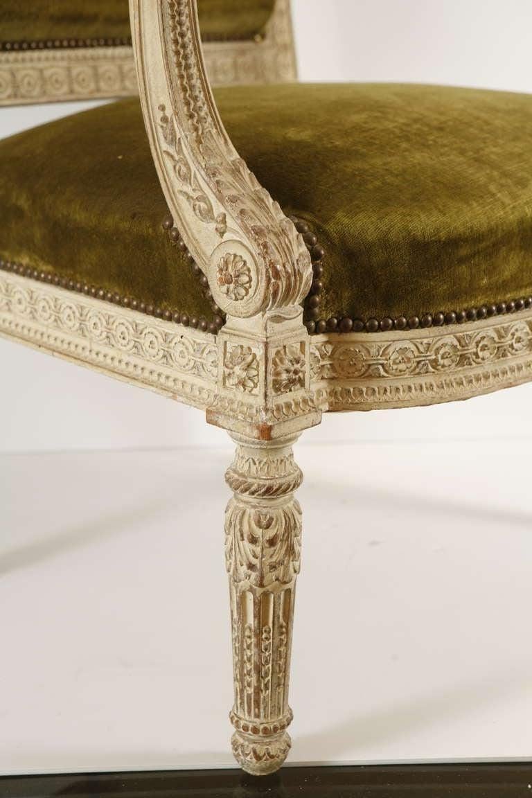 Français Fauteuils de style Louis XV inspirés du mobilier de Marie-Antoinette en vente