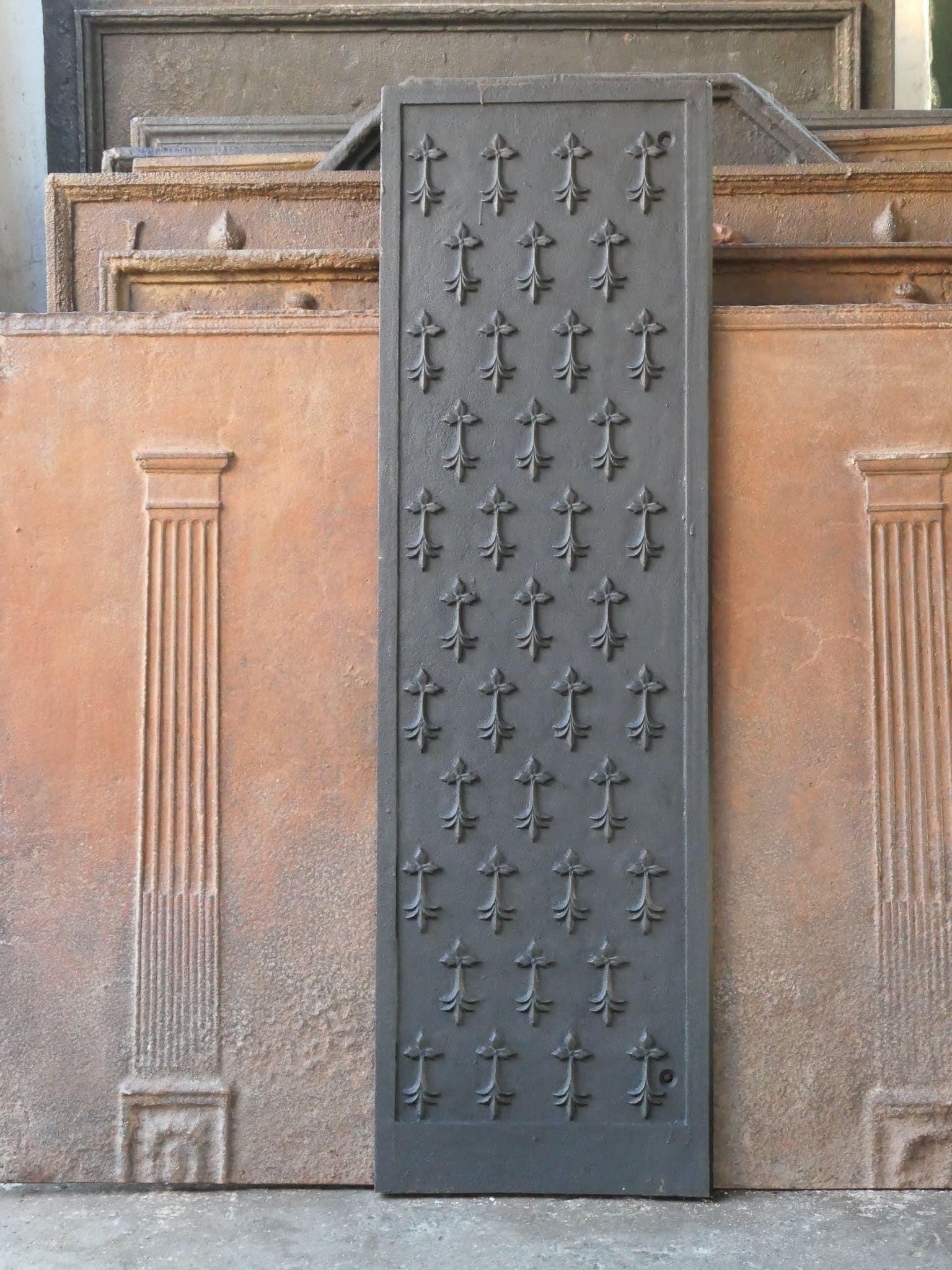 Victorian Louis XV Style Fireback / Backsplash, 20th Century For Sale