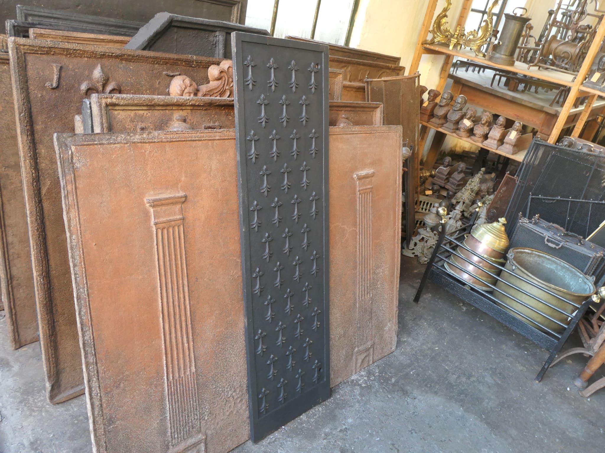 Louis XV Style Fireback / Backsplash, 20th Century For Sale 2