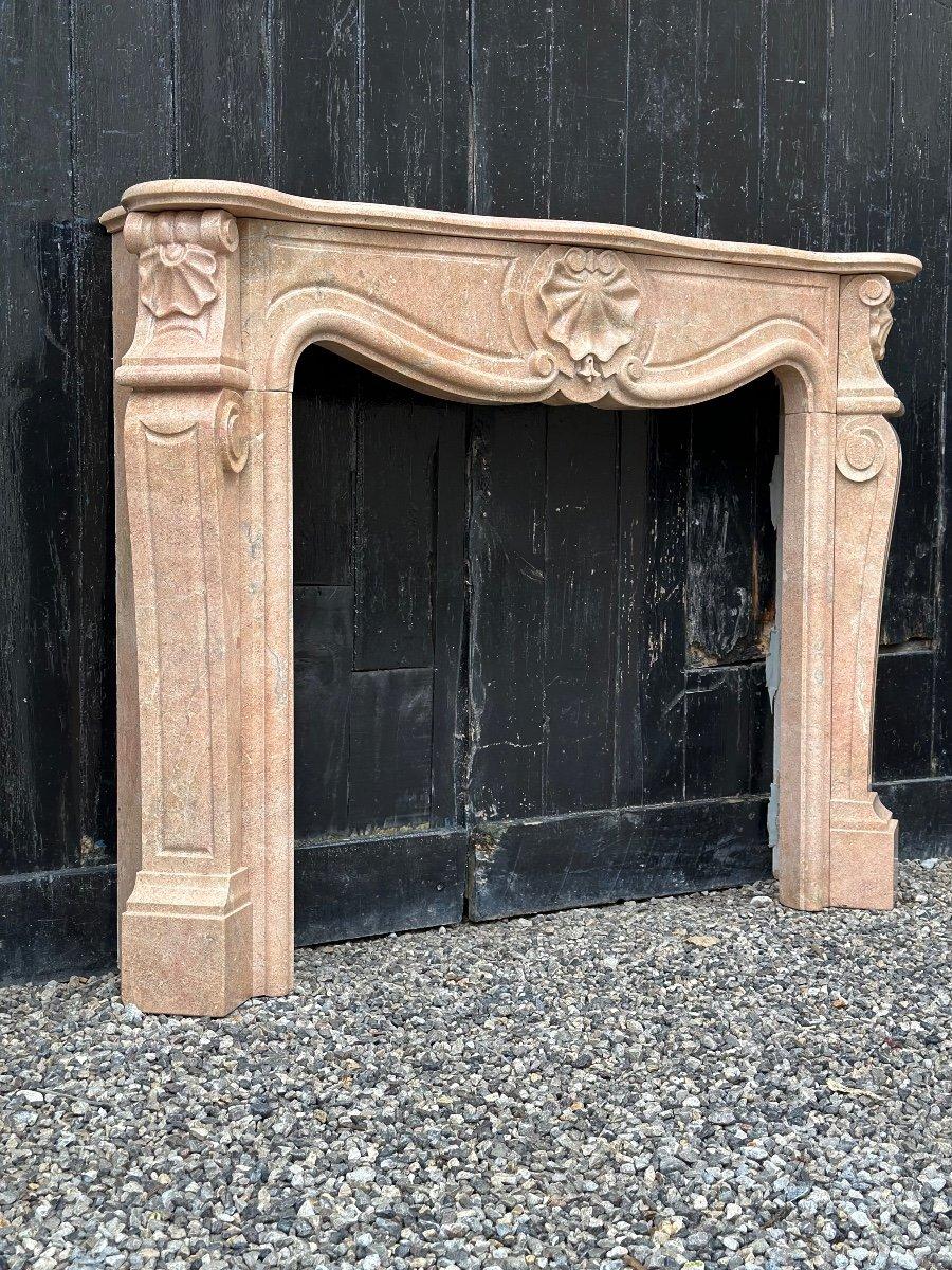 Louis XV style fireplace fireplace dimensions: 80.5 x 90.5 cm