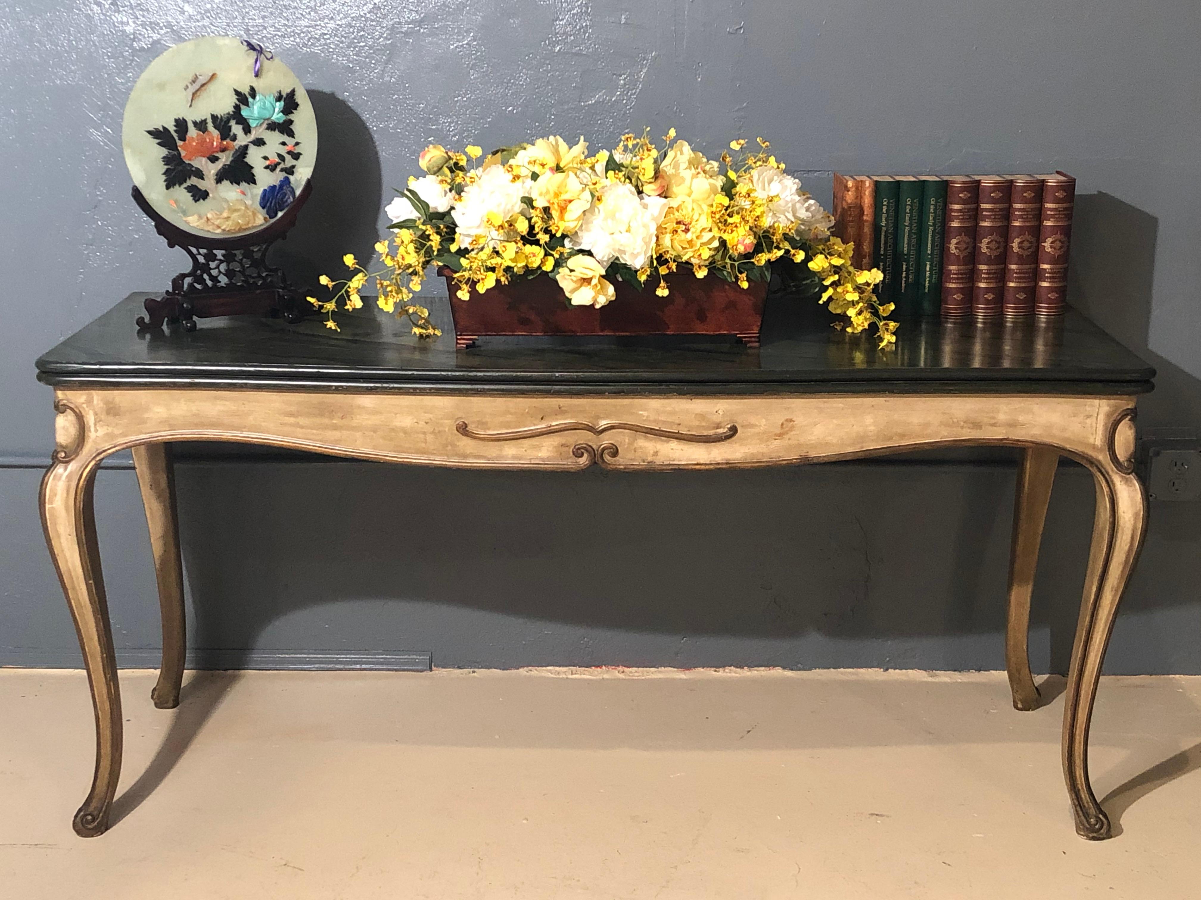 louis console table