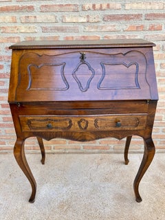 Louis XV Style Folding Desk with One Drawer, 1950