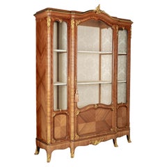 Antique Louis XV Style French Bibliotheque or Cabinet by Schmit & Cie
