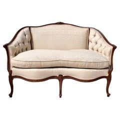 Antique Louis XV Style French Canape Loveseat