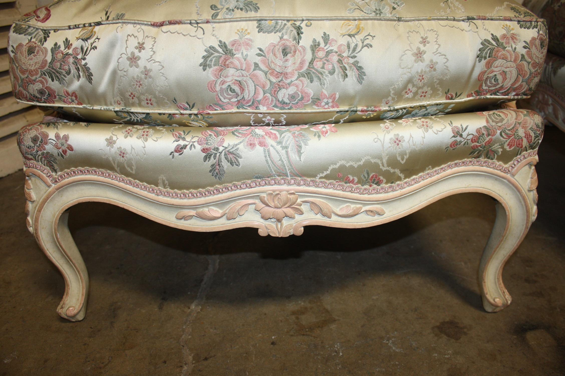 Louis XV Style French Club Chairs 7