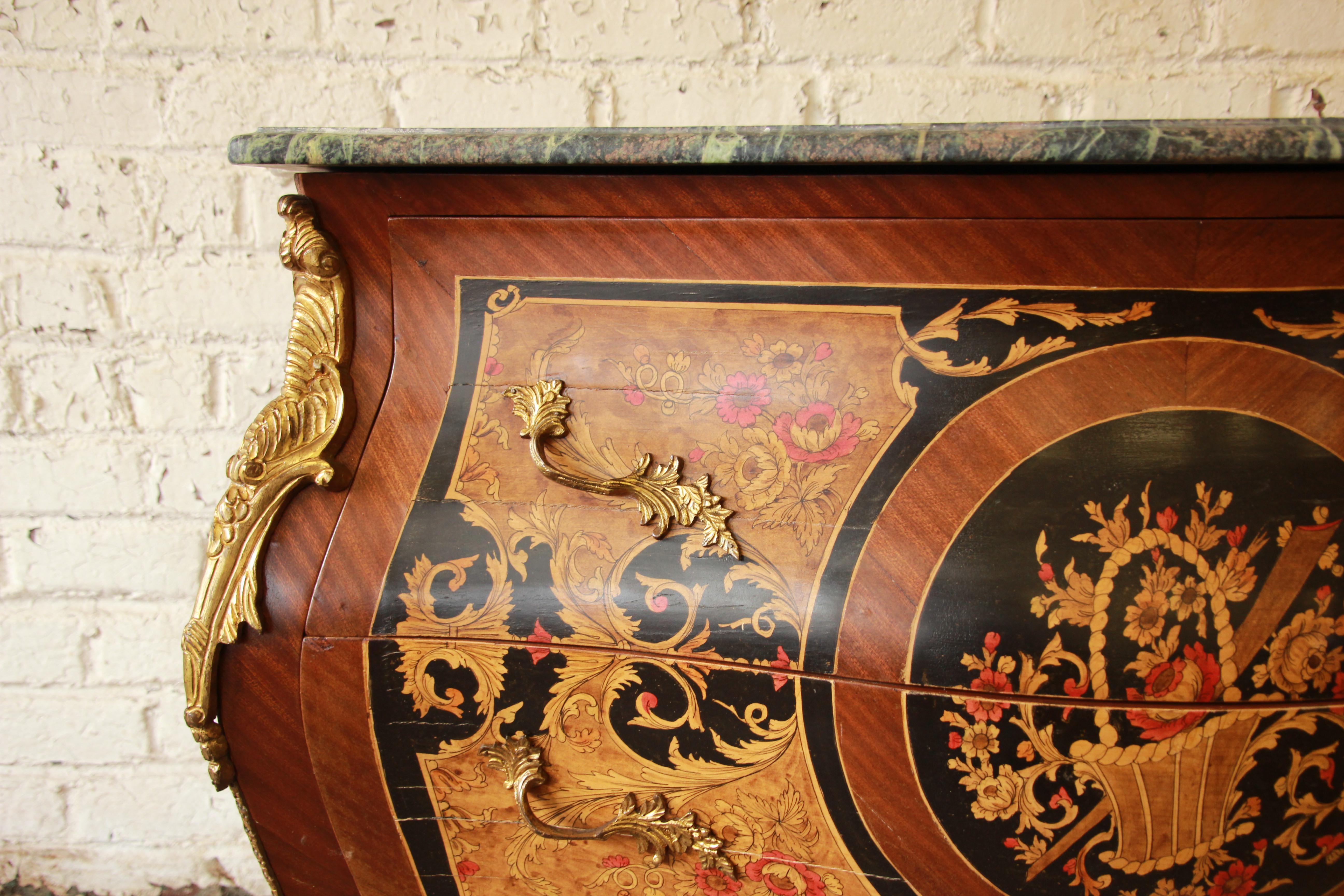 Louis XV Style French Commode in the Manner of Jean-François Oeben 4