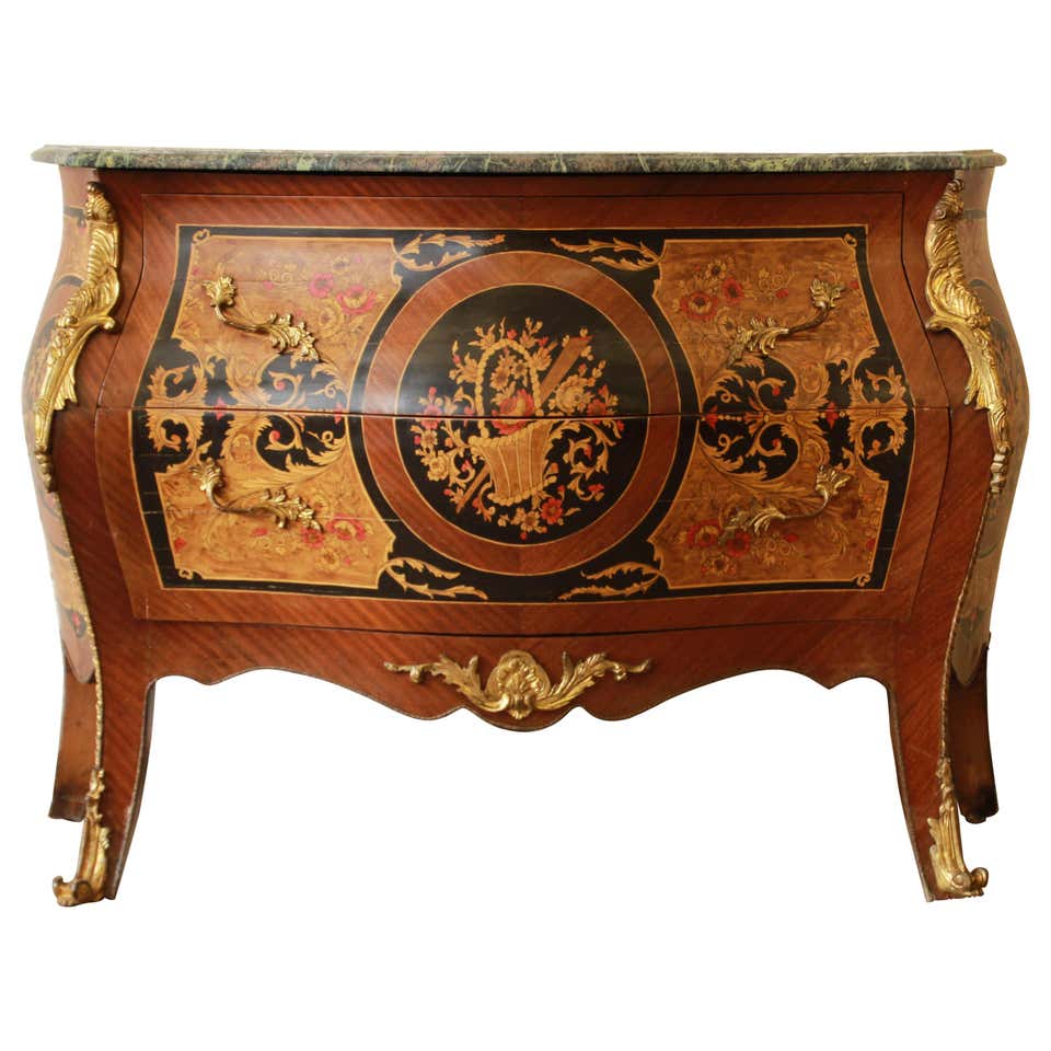 Louis XV Style French Commode in the Manner of Jean-François Oeben at ...