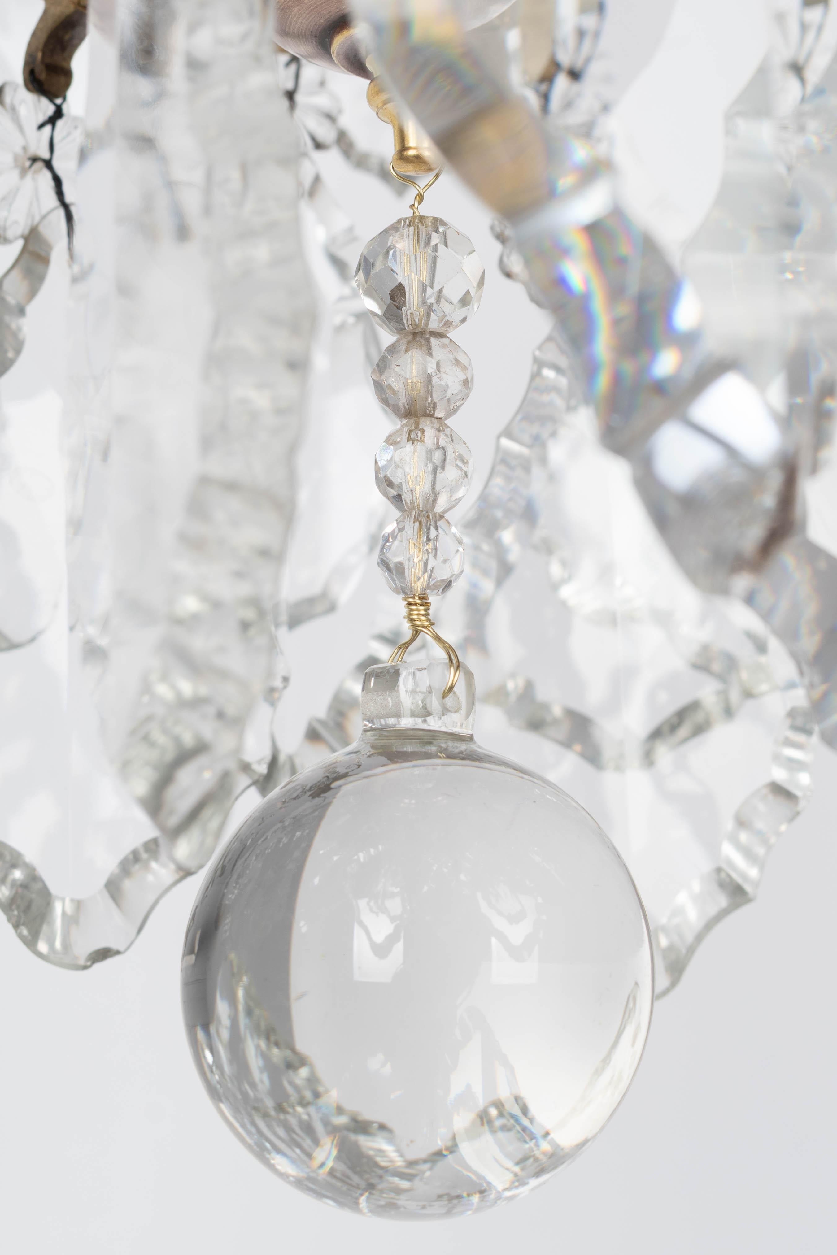 Lustre en cristal français de style Louis XV en vente 12