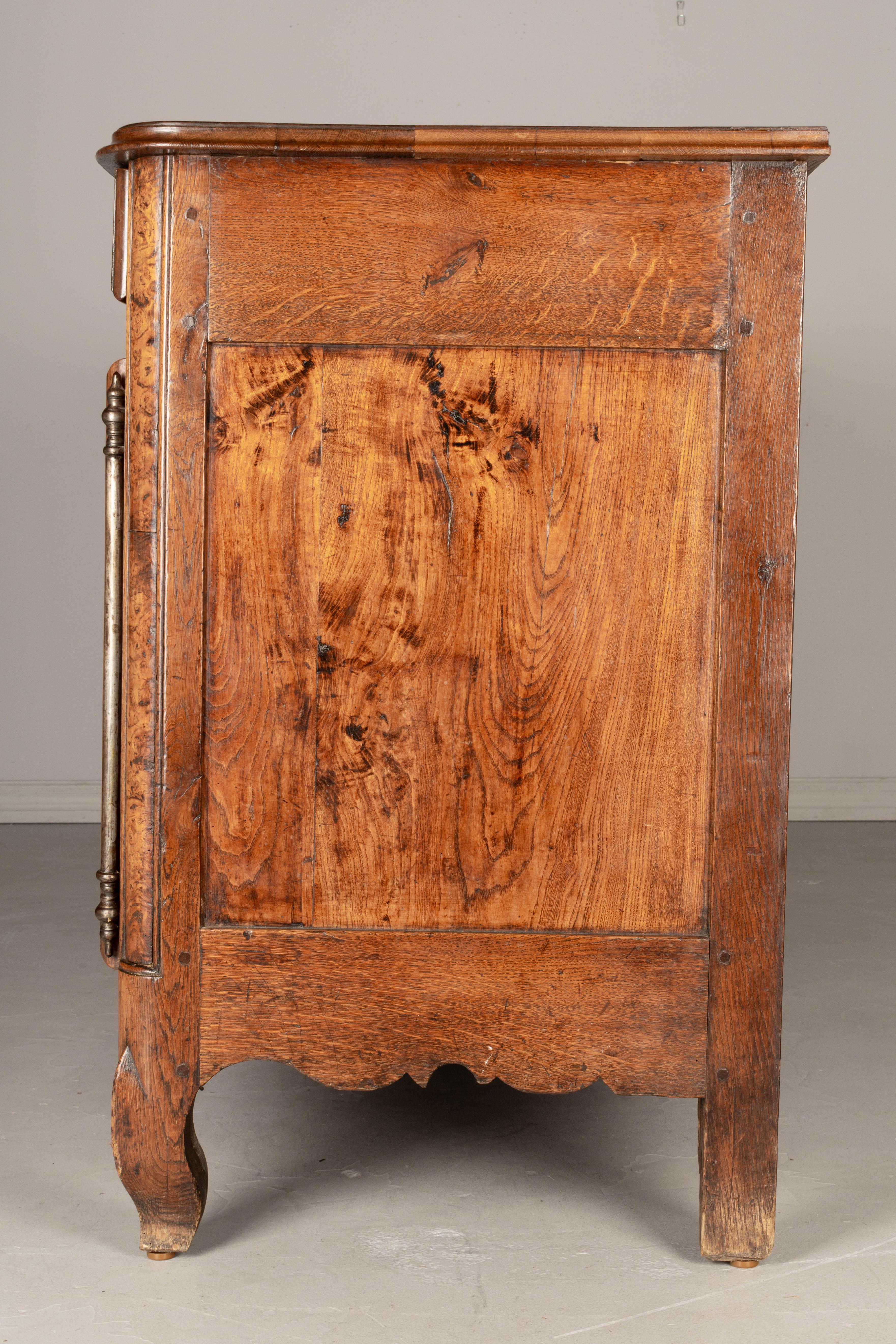 Burl Louis XV Style French Enfilade or Sideboard